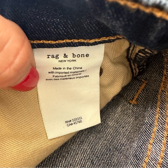 rag & bone Dre Low Rise Short Aster Size 26 NWT - Picture 8 of 9